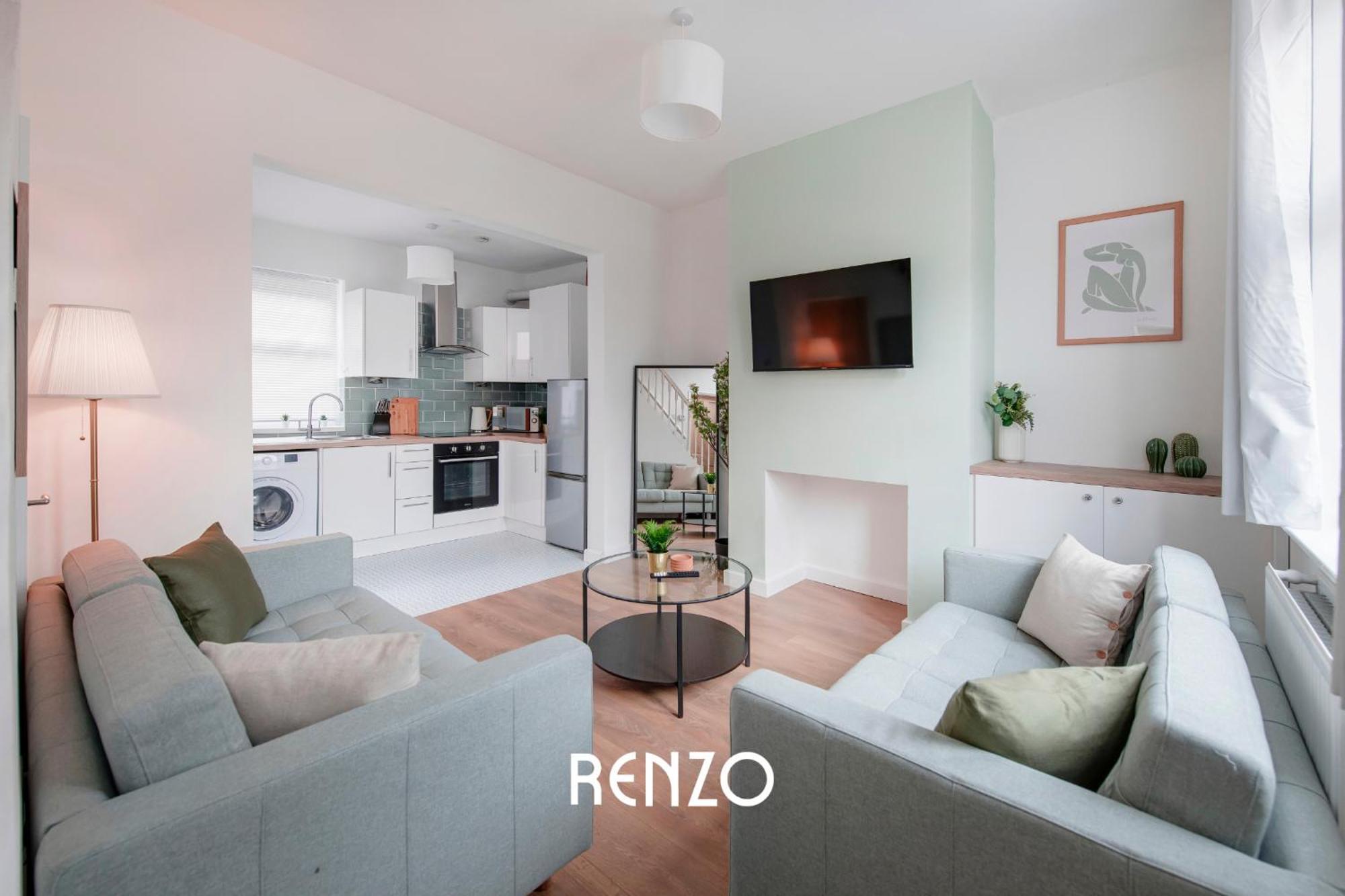 Appartamento Bright And Warm 3-bed In By Renzo, Free Wi-fi, Sleeps 6!