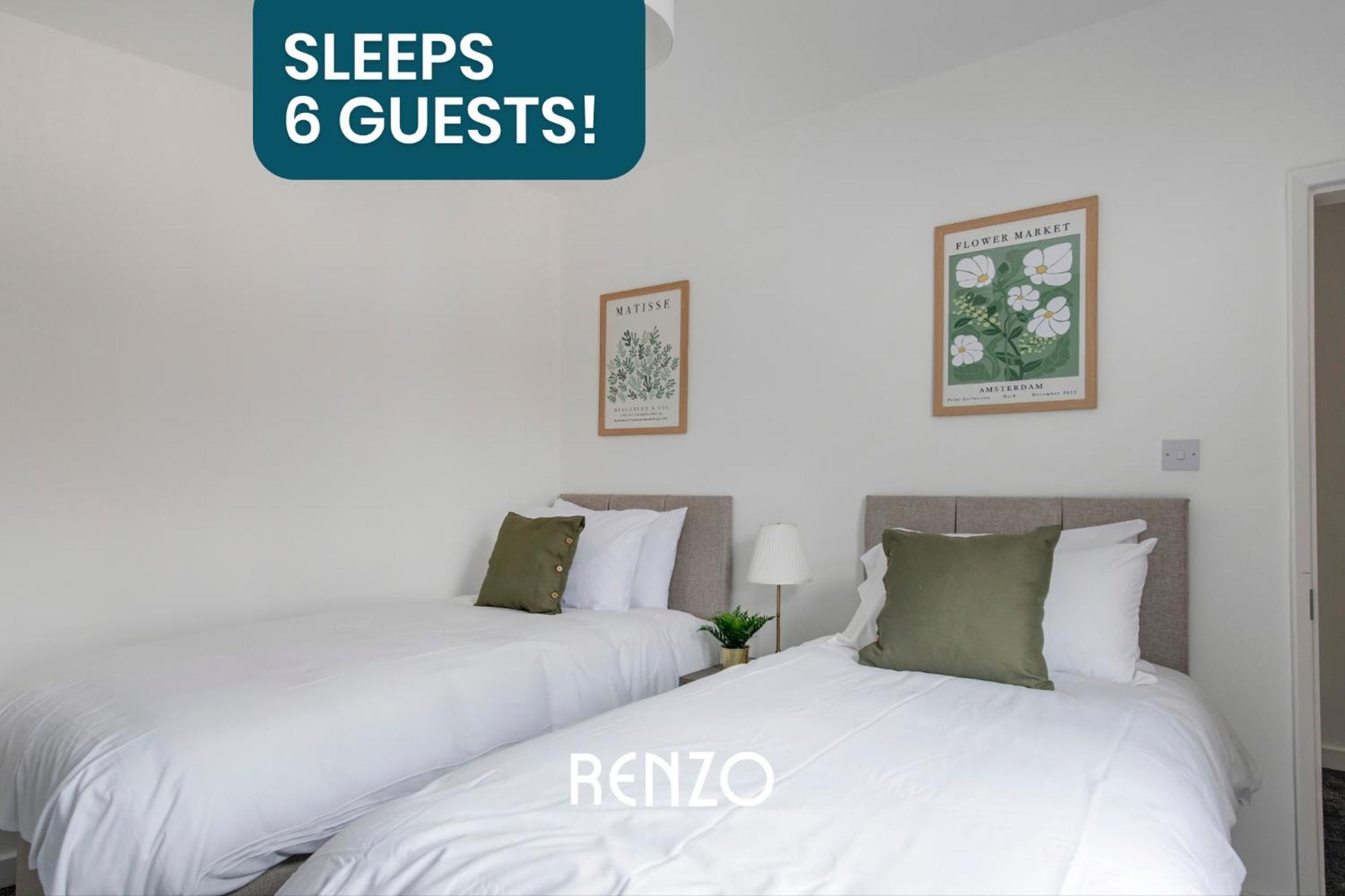 Appartamento Bright And Warm 3-bed In By Renzo, Free Wi-fi, Sleeps 6!